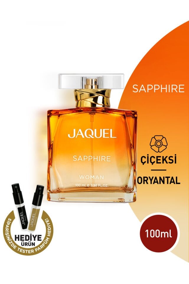 Jaquel Sapphire Kadın Parfüm 100ml