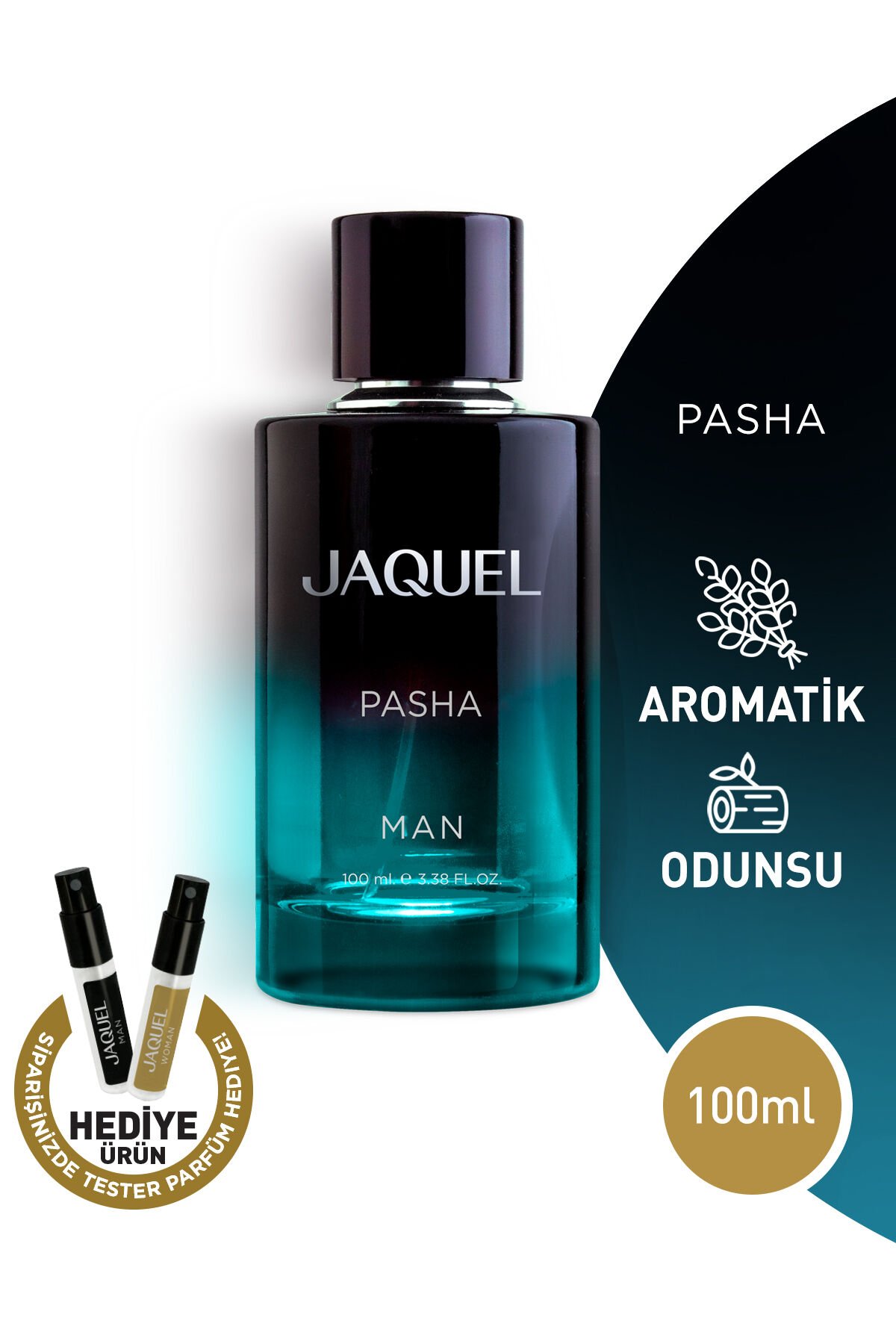 Jaquel Pasha Erkek Parfüm 100ml