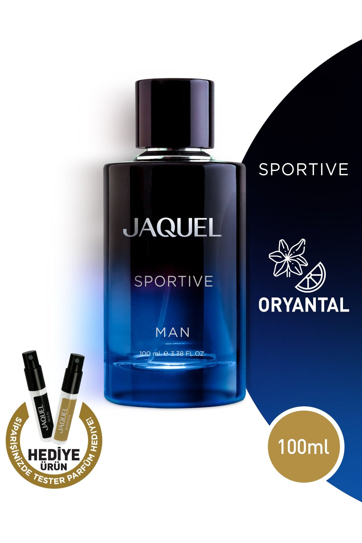 Jaquel Sportive Erkek Parfüm 100ml