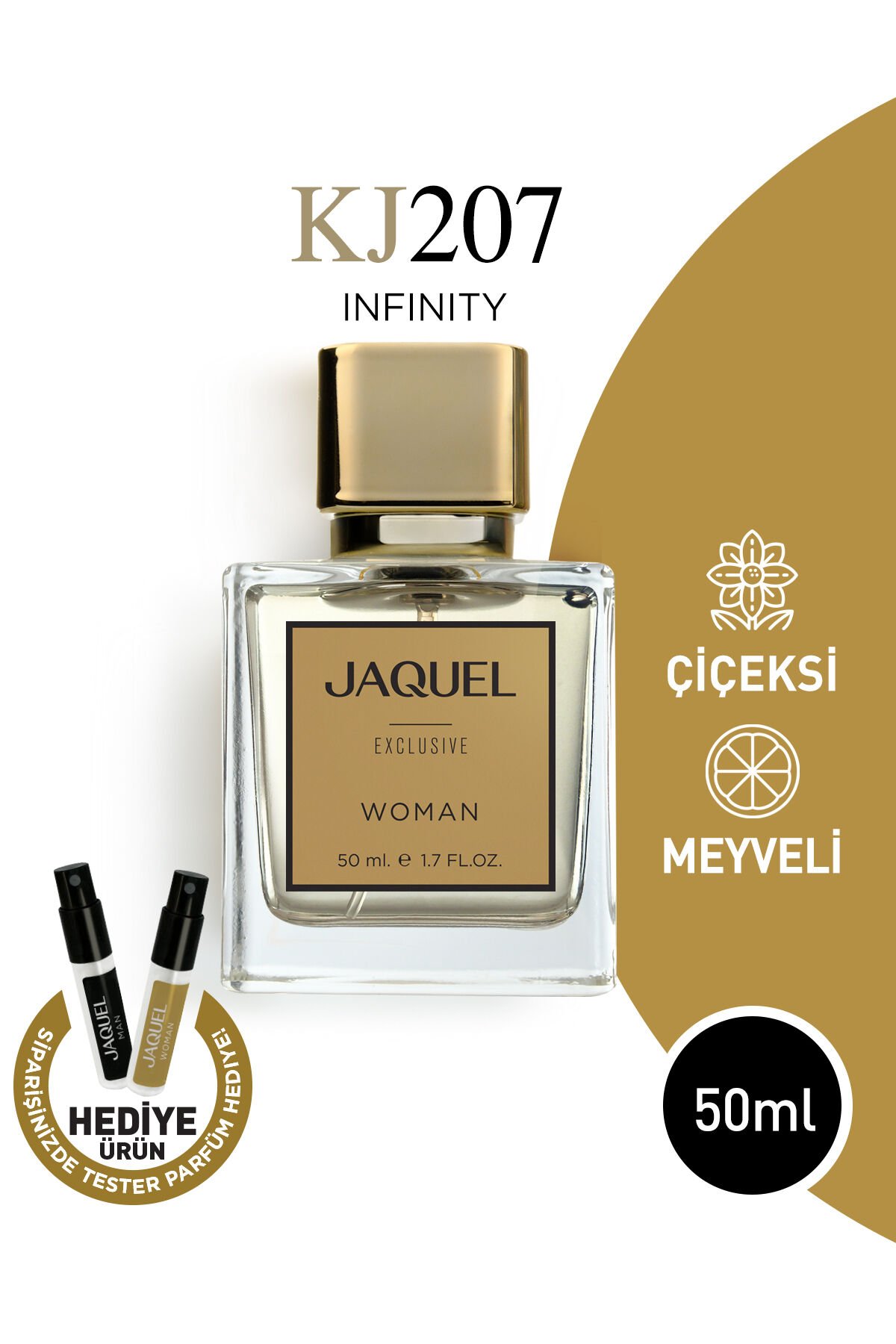 Jaquel KJ207 Exclusive Kadın Parfüm 50ml
