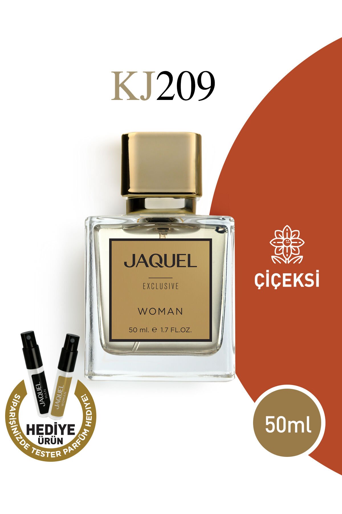 Jaquel KJ209 Exclusive Kadın Parfüm 50ml