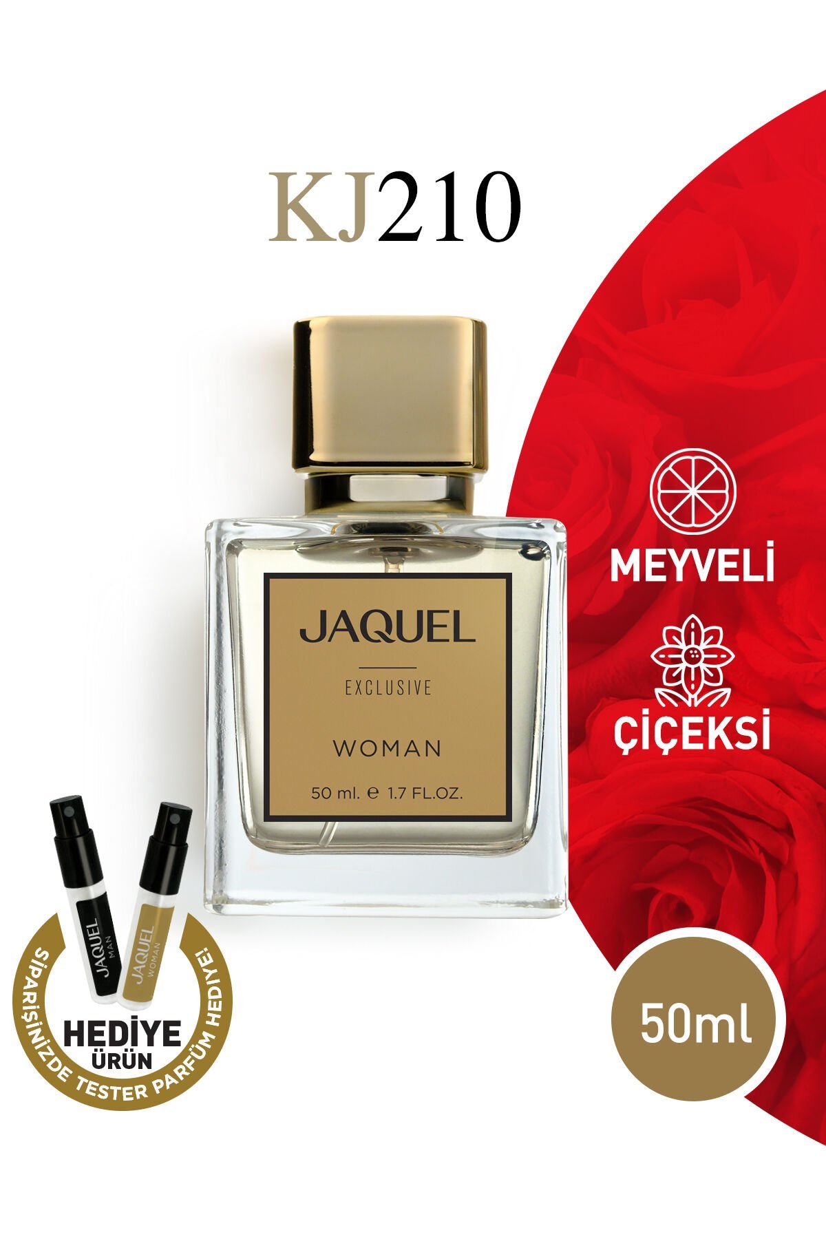 Jaquel KJ210 Exclusive Kadın Parfüm 50ml