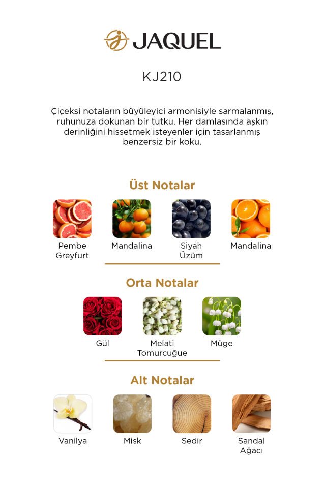 Jaquel KJ210 Exclusive Kadın Parfüm 50ml