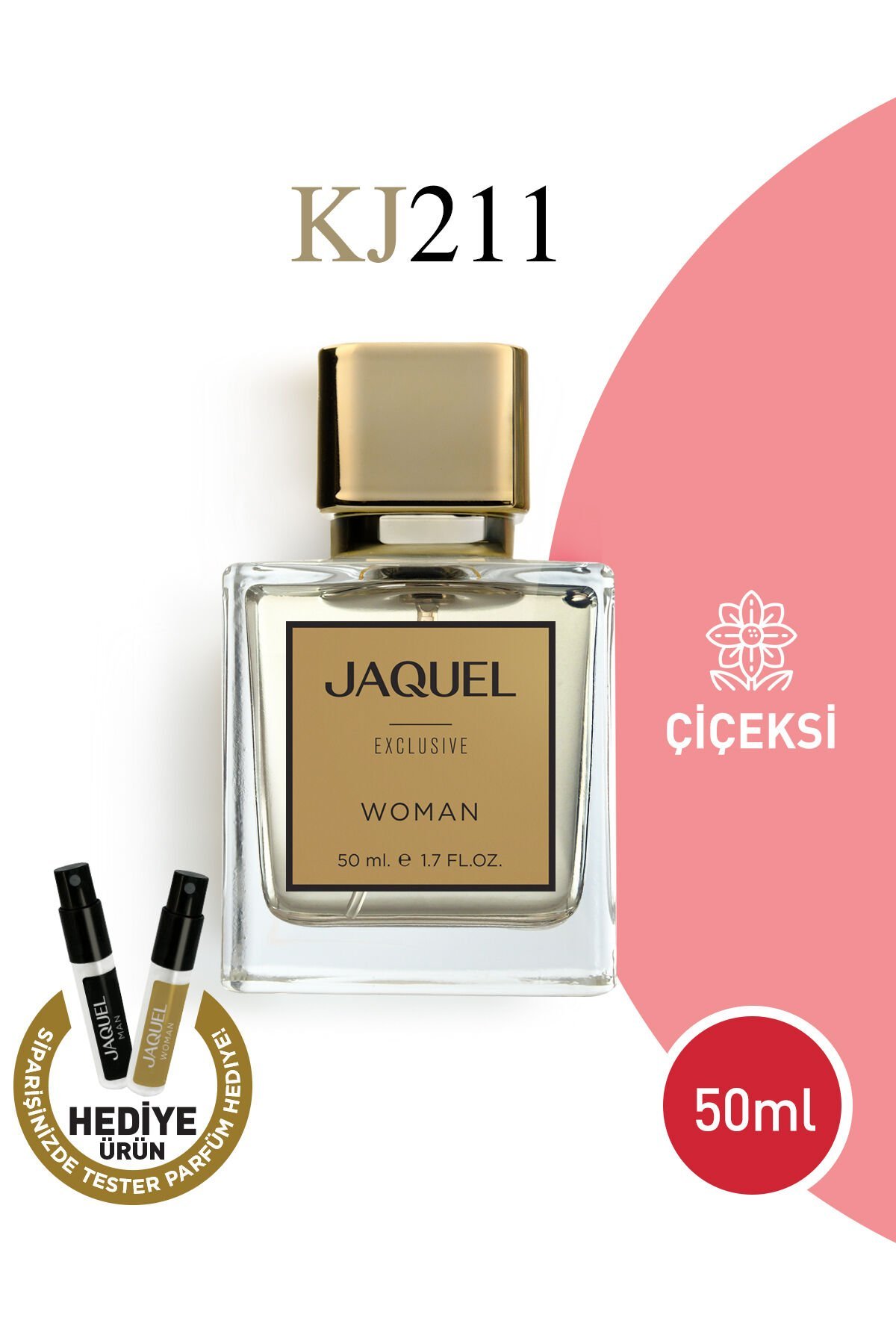 Jaquel KJ211 Exclusive Kadın Parfüm 50ml