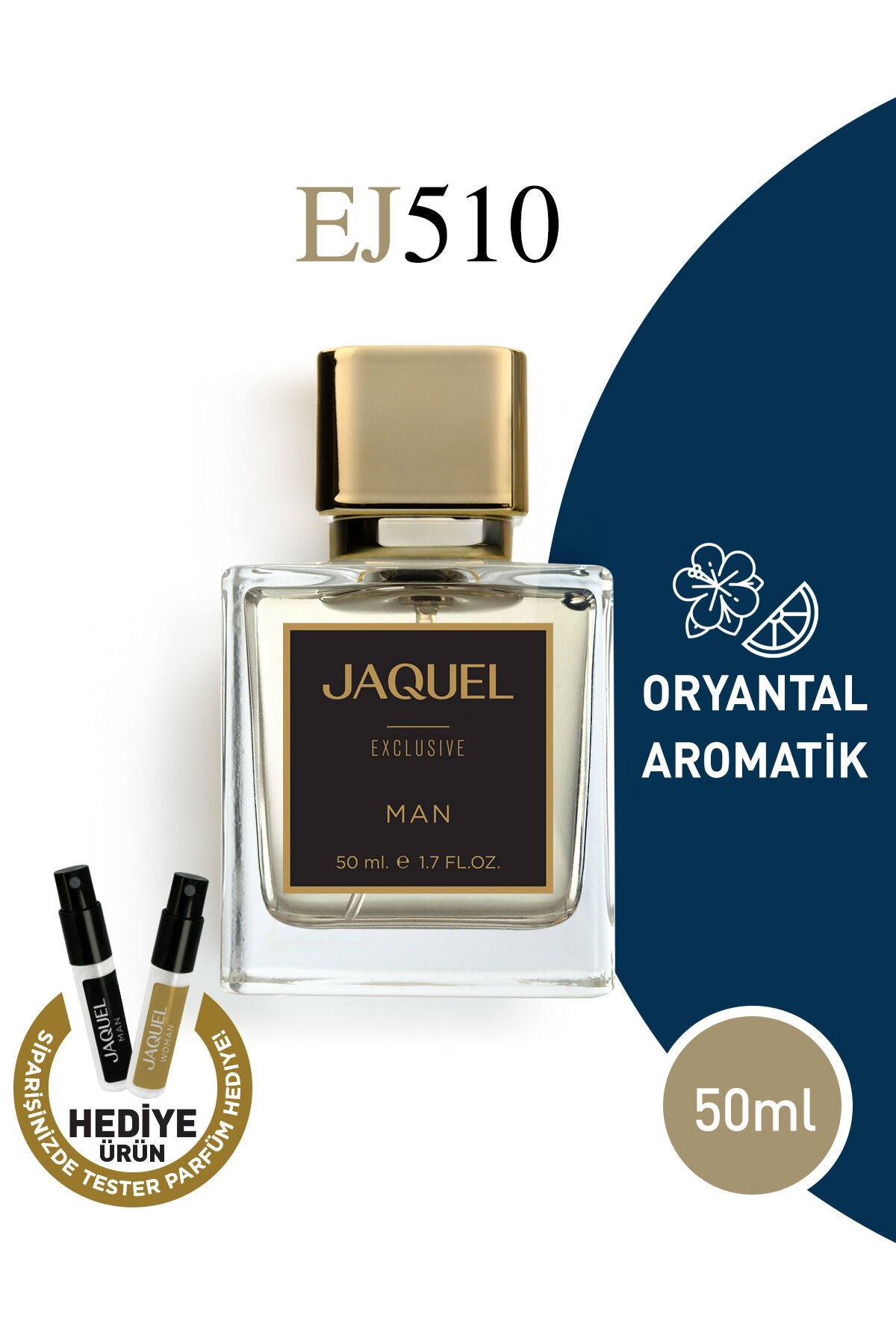 Jaquel EJ510 Exclusive Erkek Parfüm 50ml