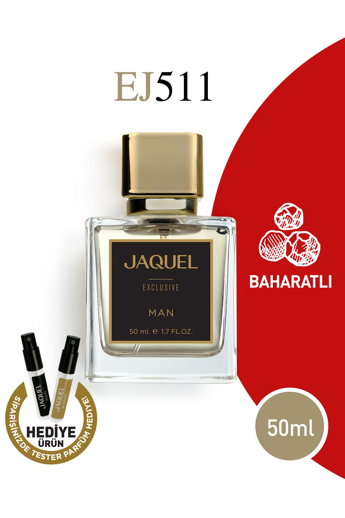 Jaquel EJ511 Exclusive Erkek Parfüm 50ml