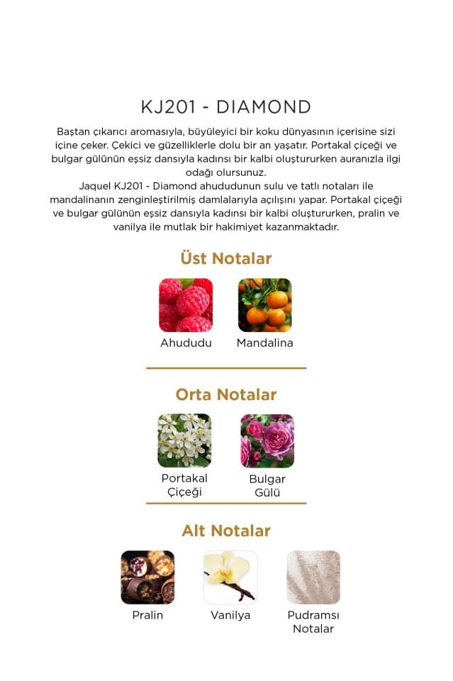 Jaquel KJ201 Exclusive Kadın Parfüm 50ml