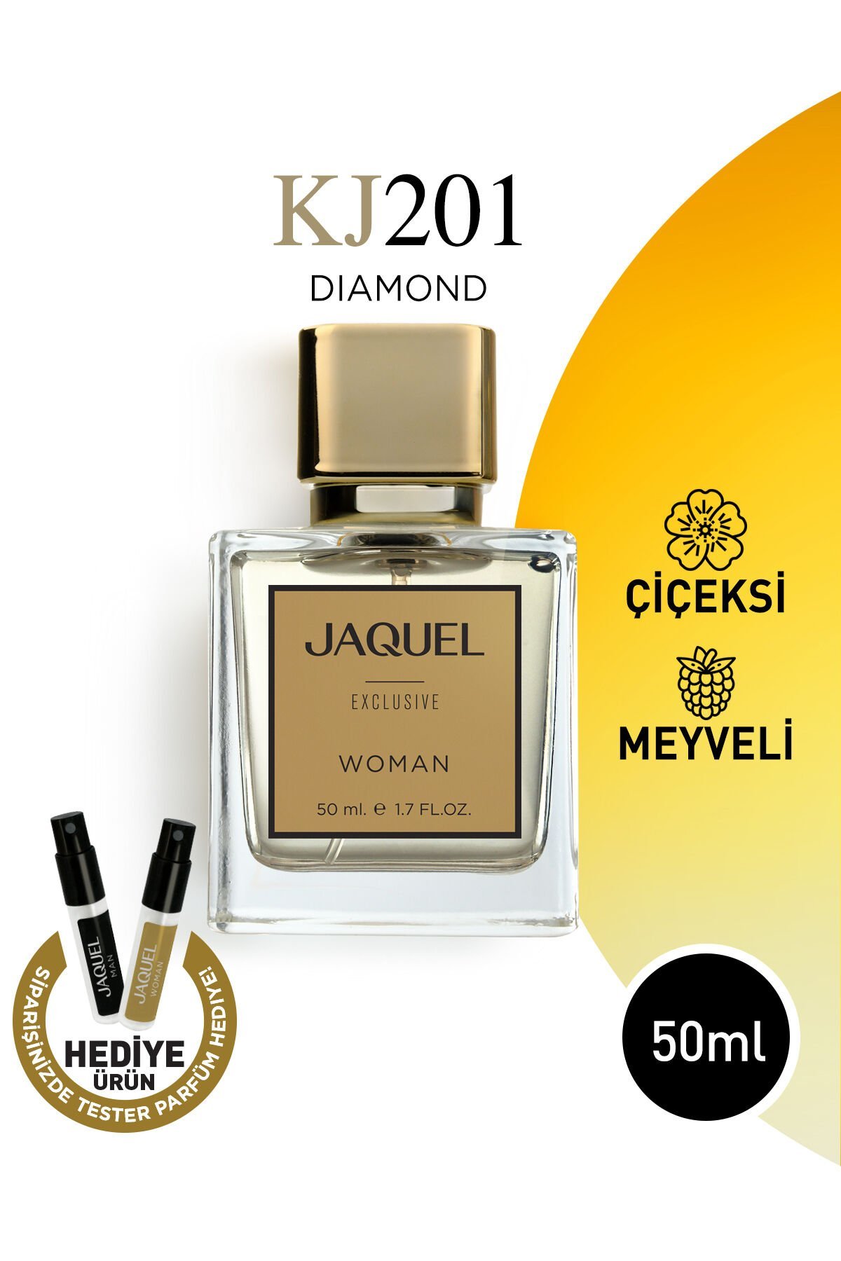 Jaquel KJ201 Exclusive Kadın Parfüm 50ml