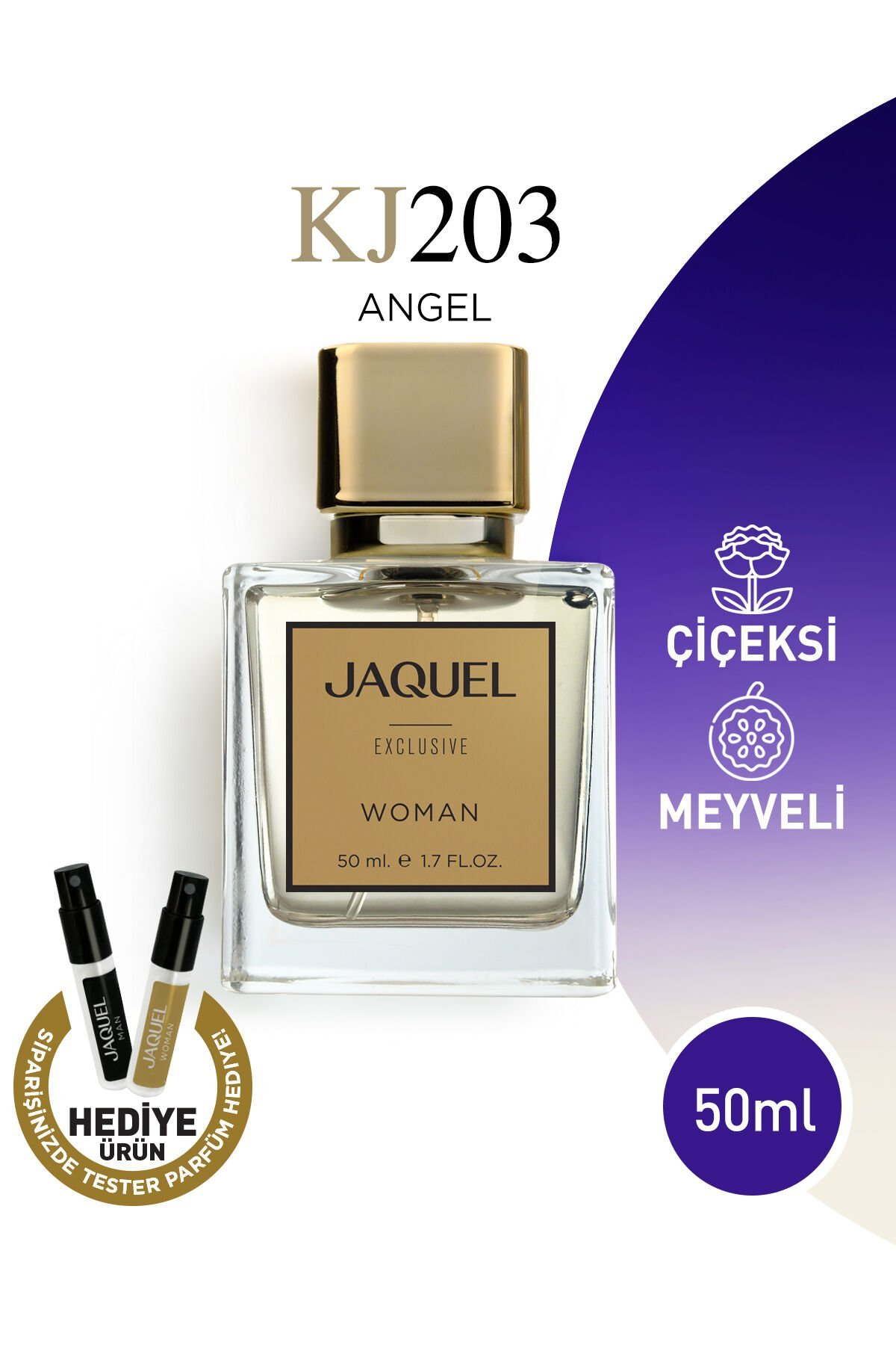 Jaquel KJ203 Exclusive Kadın Parfüm 50ml