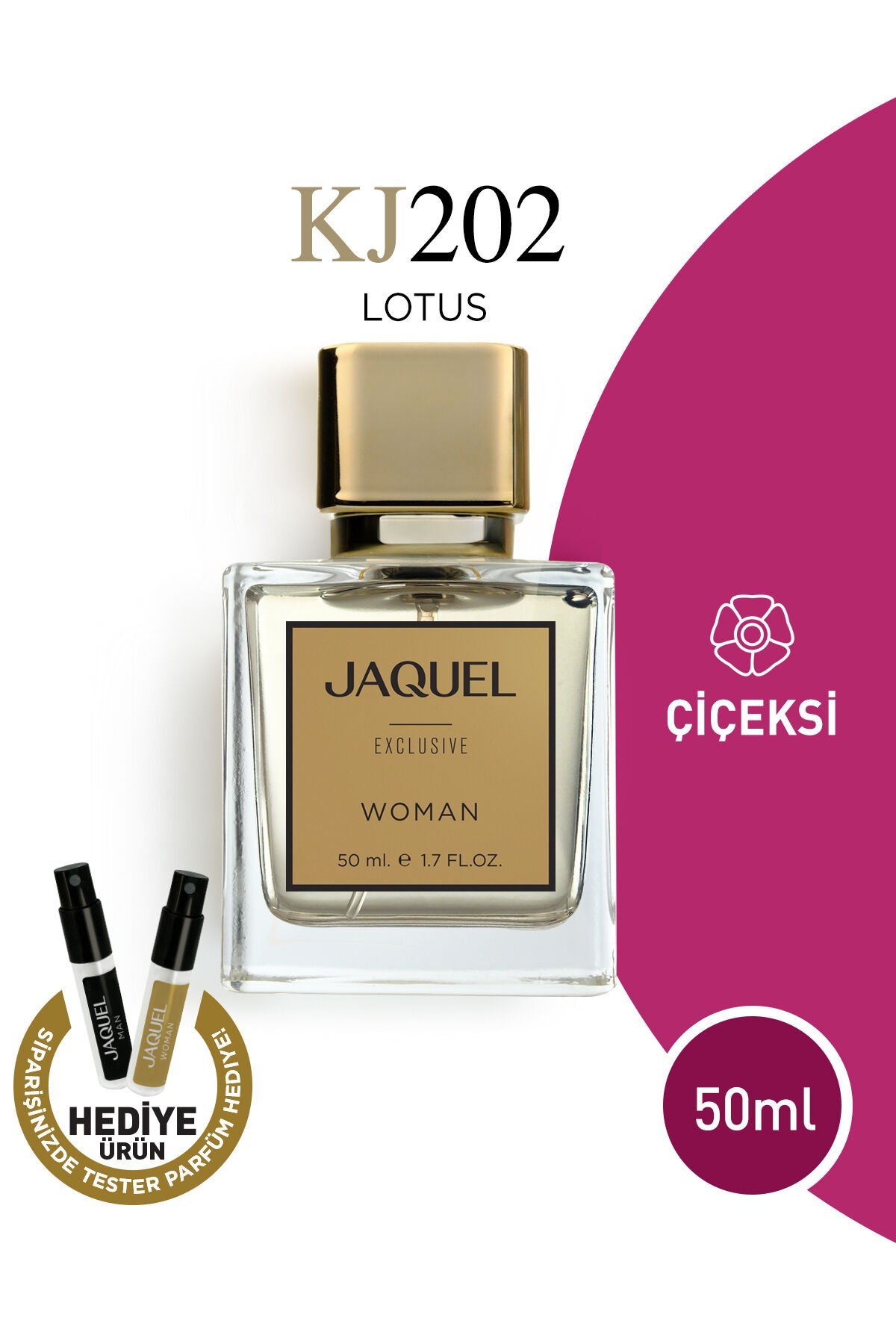 Jaquel KJ202 Exclusive Kadın Parfüm 50ml