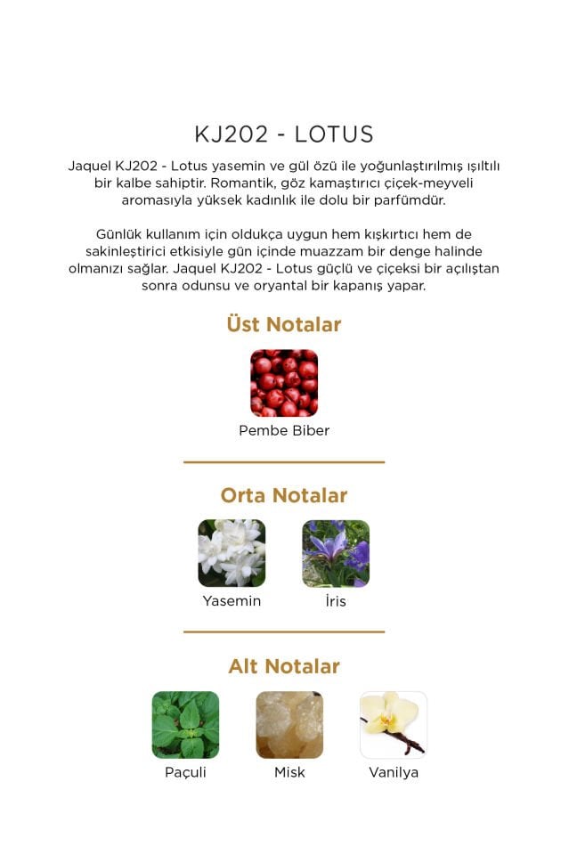 Jaquel KJ202 Exclusive Kadın Parfüm 50ml
