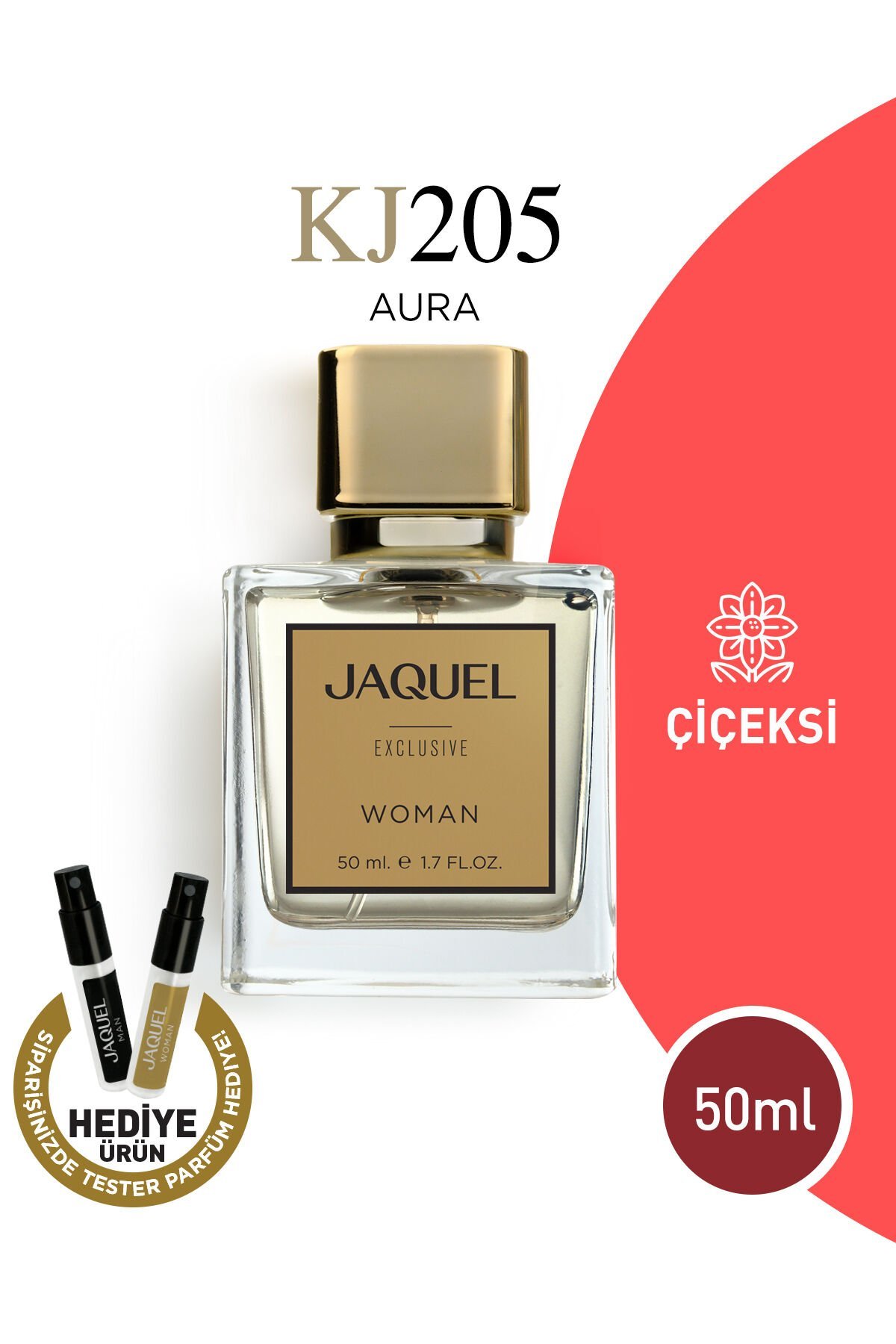 Jaquel KJ205 Exclusive Kadın Parfüm 50ml