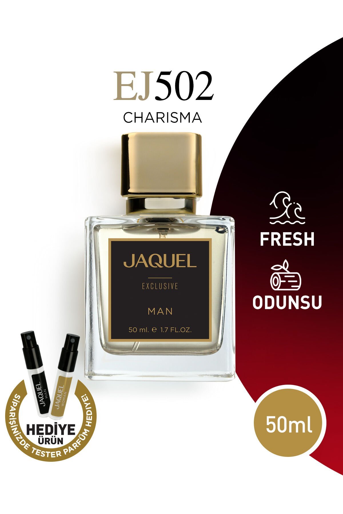 Jaquel EJ502 Exclusive Erkek Parfüm 50ml