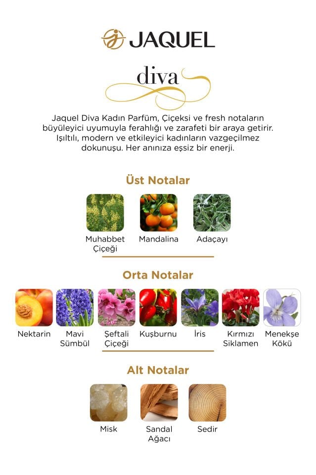 Jaquel Diva Kadın Parfüm 100ml