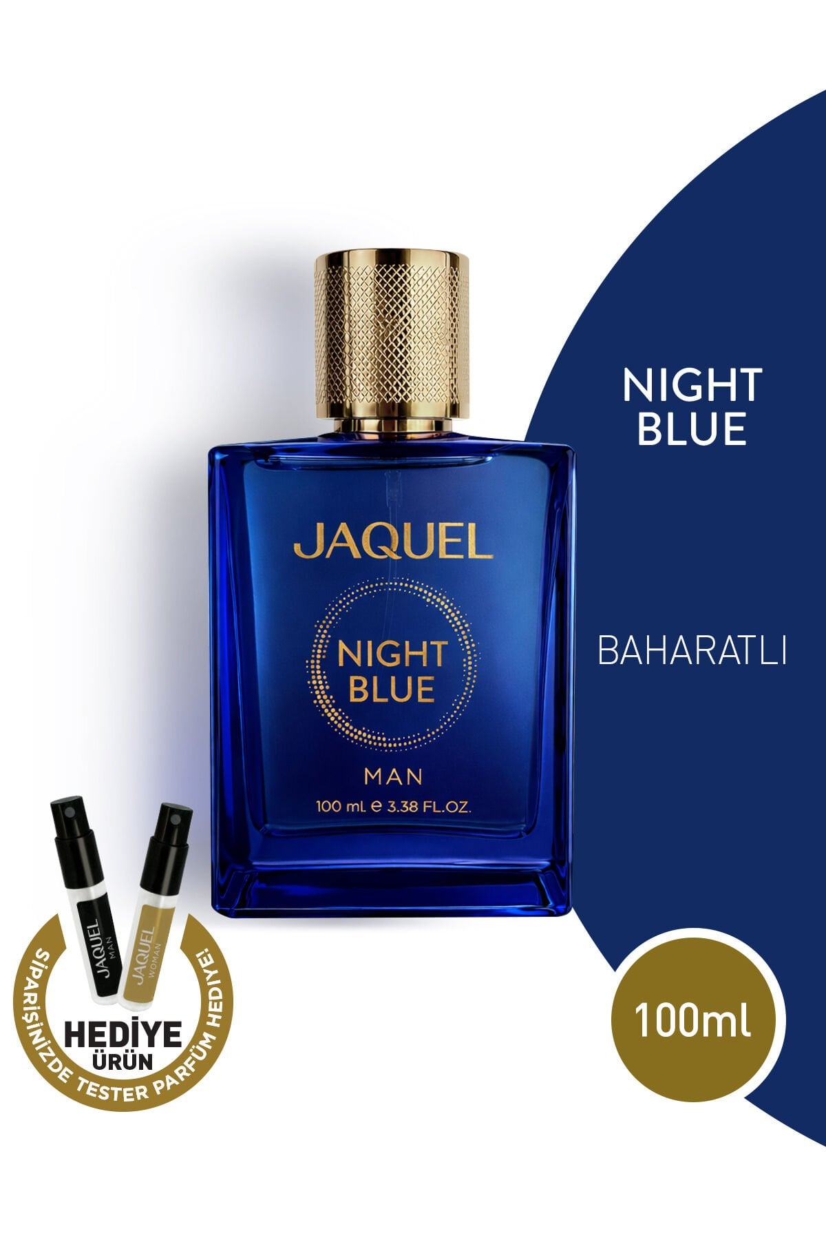 Jaquel Night Blue Erkek Parfümü 100ml