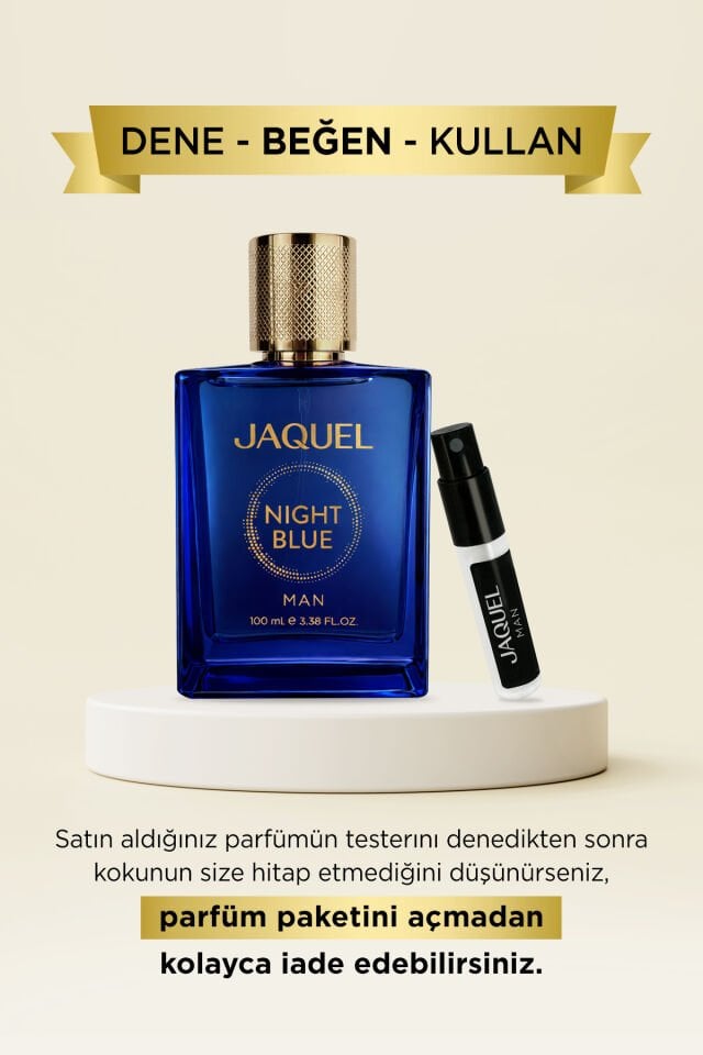Jaquel Night Blue Erkek Parfümü 100ml
