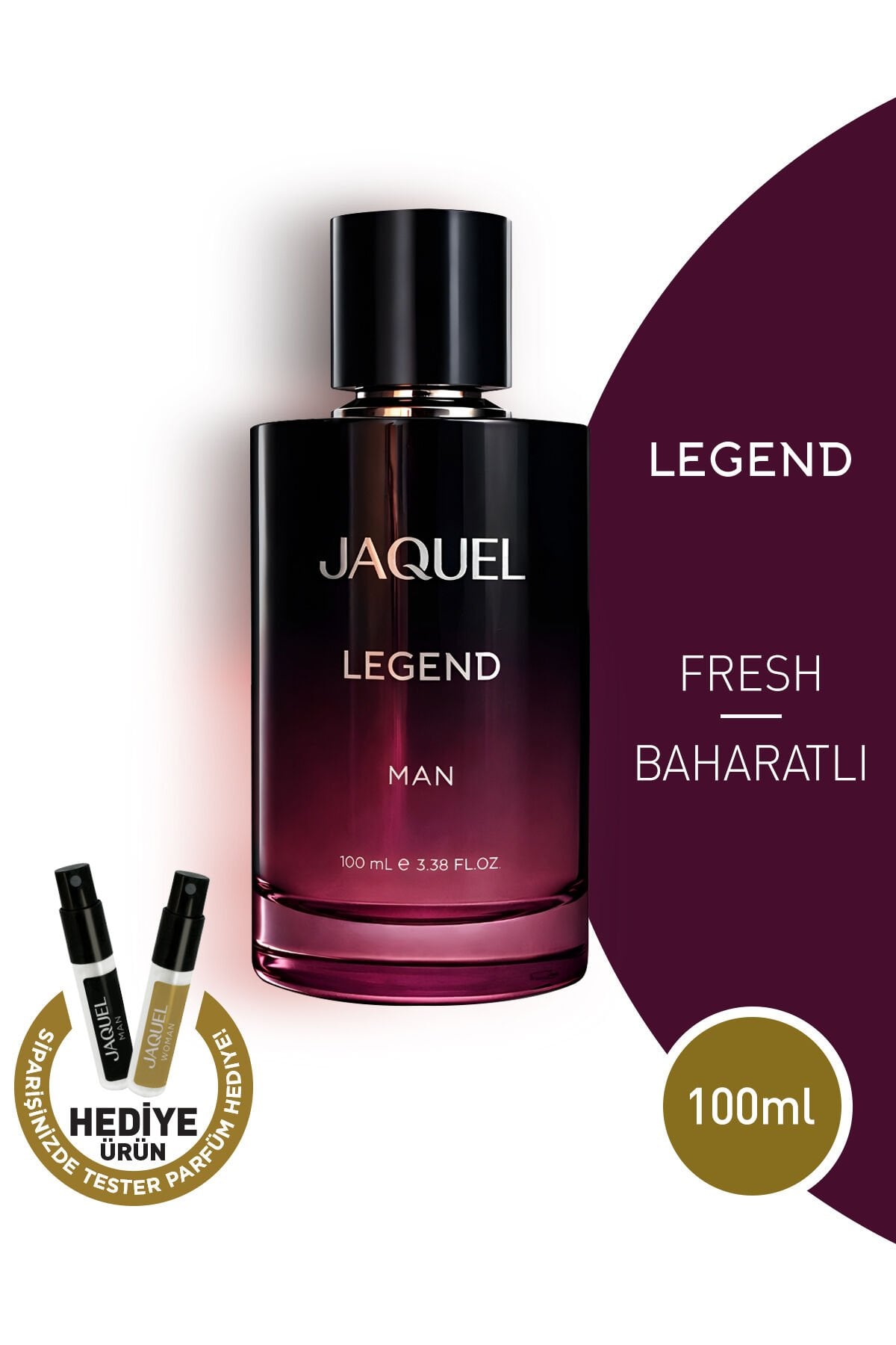 Jaquel Legend Erkek Parfümü 100ml